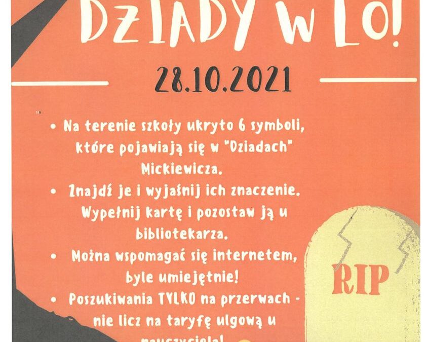 Dziady w Ossolińczyku!