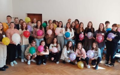 Witamy nowych uczniów: klasa I A – wychowawczyni Pani Ewelina Mochol – Wolska