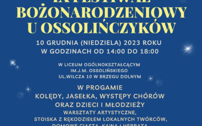 IX Festiwal Bożenarodzeniowy w Ossolińczyku