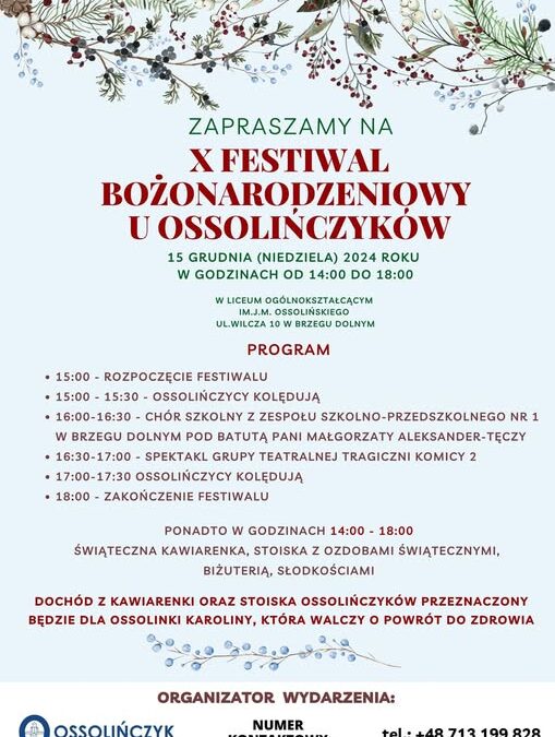 Już w tą niedzielę! Serdecznie zapraszamy!