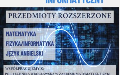 Profil matematyczno informatyczno/fizyczny czeka na Ciebie!